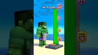 Minecraft 1 million views #1 #10 #999 #9999
