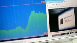 Speed test using WILLCOM CORE XGP in transit from OCHANOMIZU to AKIHABARA