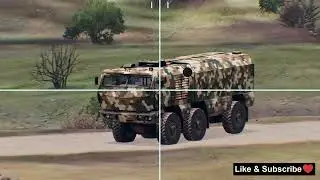 Fierce Assault! Ukraine Unleashes Devastating Missiles On Russian Military Convoys - Arma 3