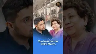 She is the Voice of Delhi Metro
