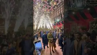 Mehndi Groom Entry l Amazing Fireworks | Entry ideas | Mehndi Groom Dress |