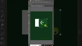 🇵🇰 How to Design 3D Pakistan Flag Poster in Adobe Illustrator | Patriotic Art 2025 💚