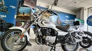 Bajaj Avenger 220 Cruise Moon White!! Budget Cruiser! Detailed Walkaround