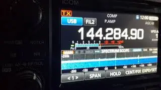 IC-9700 QSO 2m SSB - IZ1GCN con IK1XPP #icom