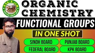 Organic Chemistry - Functional Groups in ONE SHOT