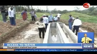 Teso North water project contractor issued with a 10-day ultimatum to complete project