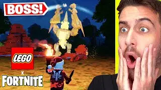 Ho INCONTRATO il BOSS FINALE della Modalità LEGO Fortnite! Capitolo 5 Stagione 1 Fortnite ITA!