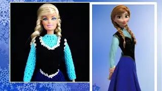 Croche /Vestido Ana -Frozen 2/3 - LiiArt