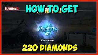 ROS FREE 220 | DIAMONDS (RULES OF SURVIVAL) 100% LEGIT WORKING