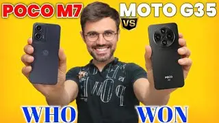 Poco M7 vs Moto G35 2026 | Who is Best | 5G Smartphone Comparison | Camera Gaming & Battery Test