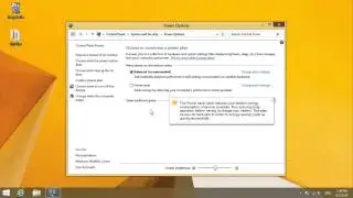 Adjustation of hibranate option in Windows 8