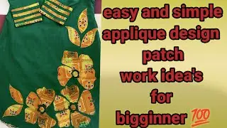 patch work kurtis ideas#diy applique design 😎 sewing 🪡 hacks to make your dress 👌👌 beautiful #2023