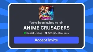 how to Join ANIME CRUSADERS Discord Server