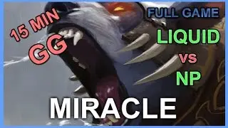 Miracle Ursa humiliating Envy | Liquid vs NP - Dreamleague6 - Full Game