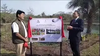 Biodiversity park inauguration by Cummins India MD Mr Ashwath Ram sir
