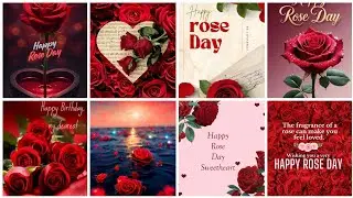  Happy Rose Day Wishes Photo | best rose day images 2026 |Rose day wishes | Rose day quotes/dp/photo
