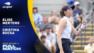 Elise Mertens vs. Cristina Bucsa Full Match | 2025 US Open Round 3