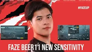 (New) FAZE BEER11 NEW SENSITIVITY | FAZE BEER11 NEW SENSITIVITY AND CANTROL | BEST PUBG PLAYER
