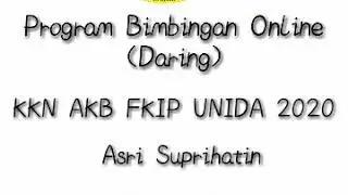 Program Bimbingan Online (Daring)