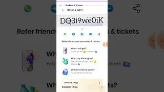 mgamer referral code =DQ3i9we0iK is code se app ko 500 coin mile ga mgamer refer code #mgamer mgamer