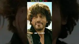 Dunki Movie Hit or Flop ? SKF Planet #shorts