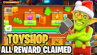 Toyshop Throwdown Event Pass All Reward Claimed | Clash Of Clans
