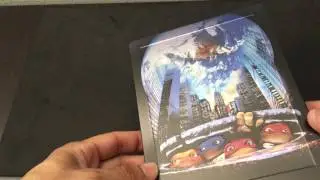 TMNT: Подростки-мутанты-ниндзя: Фильм 1990 [ZAVVI] Steelbook Blu Ray Обзор