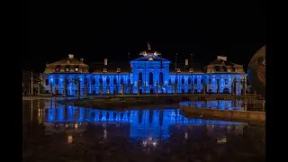 Unicef Blue Landmarks in Slovakia
