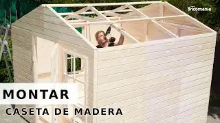 Cómo montar una caseta de madera - Montaje en un DÍA // Bricomania