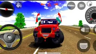 Dollar 💵 song Modify 😈 Mahindra Thar gadi wala games indian Modified Mahindra Thar games 