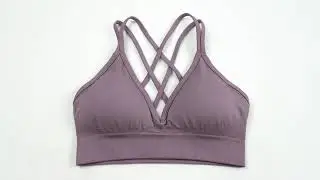 OMKAGI 2 Piece Workout Sets for Women Padded Sports Bra Tank Booty Gym Shorts with Pockets