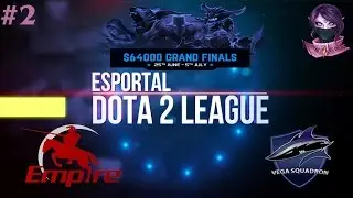 Team Empire vs Vega #2 (bo3) (Ru) | ESportal League Final (03.07.2015)