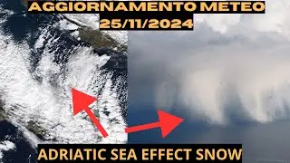 Adriatic sea effect snow in arrivo? Cos'&egrave;?