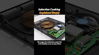Induction cooking explained simply #knowledge #inductioncooker