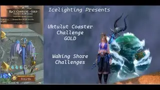 Uktulut Coaster Challenge GOLD -Waking Shore Challenges- Race Complete  45.648 Seconds -Dragonflight