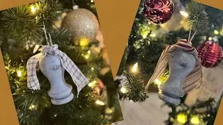 Reclaimed Wood Christmas Ornaments