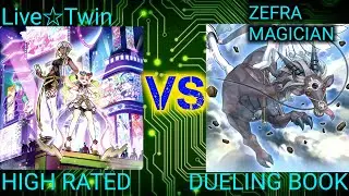 Live Twin vs Zefra | High Rated | Dueling Book
