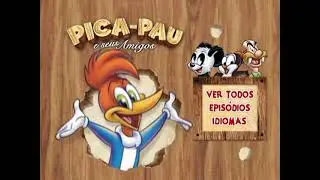 Menu de DVD - Pica-Pau e Seus Amigos: Cole&ccedil;&atilde;o Cl&aacute;ssica (Volumes 1, 2 e 3)
