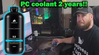 Я оставил охлаждающую жидкость Corsair в своем контуре на 2 года!