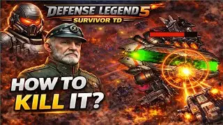 Defence legend 5: Survivor TD | How to kill it|