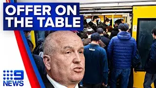 Long-suffering commuters told to brace for more rail strikes on Wednesday | 9 News Australia