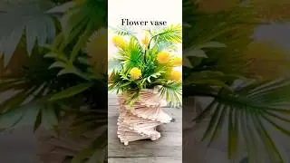 #flowervase #vasemaking #shorts #viralshorts #trendingshorts #1millionviews #meshu'sdiy&creativity