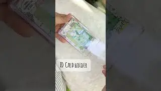 Acrylic ID Holder💕#fyp #foryou #schoolsupplyhaul #mustbuy #shoppee #tiktok ❗️❗️❗️❗️