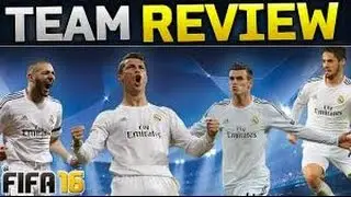 FIFA 16 REAL MADRID TEAM REVIEW / BEST LINE-UP - FORMATION - TACTICS & PLAYER INSTRUCTIONS