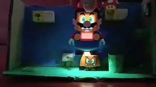 Mini aventura de Mario! #creative #mario #interactive #legomario #playing #craft