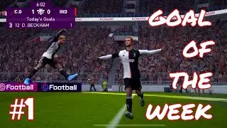 TOP 5 GOAL OF THE WEEK COMPILATION #1 - PES 2020 MOBILE