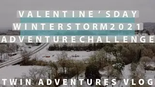2021 winter ice storm and Valentine's Day fun