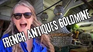 Unearthing Hidden French Vintage Treasures - Shed to Antique Showroom - Day 1