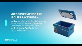 Tempack IsoBox 2 Door. Wiederverwendbare Isolierverpackung. FC und MFC.