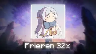 Frieren 32x Texture Pack For MCPE 1.21+ | Anime Texture Pack 💙